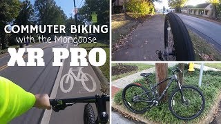 Mongoose XRPro Mountain Bike followup  a new bike and a month of commuting [upl. by Balas]