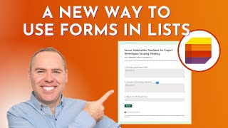 How to Use the NEW Forms Experience in Microsoft Lists [upl. by Gnidleif]