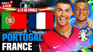 🔴PORTUGAL  FRANCE🔥🇫🇷 LES BLEUS EN DEMI CONTRE LESPAGNE   14 FINALE EURO 2024 [upl. by Theall]