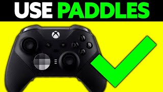 How To Use Paddles on Xbox Elite Series 2 2024 [upl. by Yelrebmik]