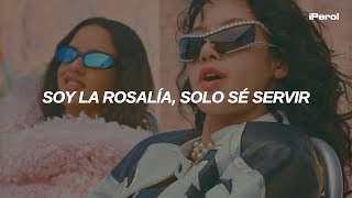 LISA ft ROSALÍA  NEW WOMAN Español  Lyrics  video musical [upl. by Sada]