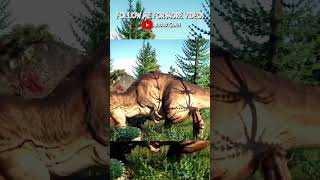 🦖INDOMINUS REX Attacks TREX BUCK and DOE in JWE2 jurrasicworldevolution2 jurassicworld dinosaur [upl. by Liebowitz]