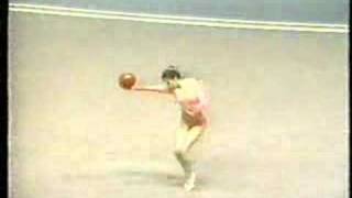 Iliana Raeva Ball 1983 Belgrade WCup [upl. by Nodyarg]