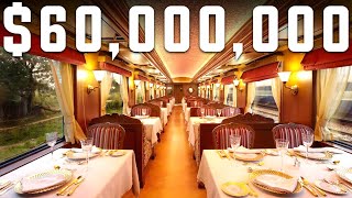 Inside The Worlds Most Luxurious Train  Maharajas Express [upl. by Ennaul]