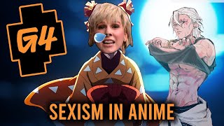 Frosk Defends Demon Slayers Tengen From G4TV Sexism [upl. by Suhpesoj]