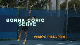 SloMo Borna Coric  Serve  Super Slow Motion Delray Beach Open 2017 [upl. by Giorgia]