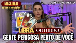 LIBRA  O PERIGO MORA AO LADO  MESA REAL  OUTUBRO tarot previsão libra [upl. by Micah]