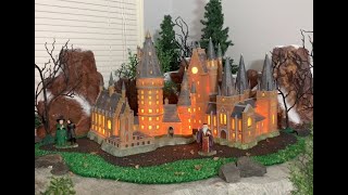 Harry Potter Hogwarts Department 56 Village Display [upl. by Nwahsit901]