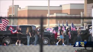 Edmond students standing up to school officials after they said they weren’t allowed to fly flag [upl. by Sheelah60]