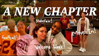 A New Chapter  Moving Into College UMN Welcome Week and the Minnesota State Fair ✨💫 [upl. by Ardnait]