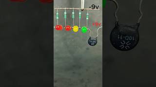 Simple Temperature Level Indicator Circuit shorts [upl. by Ramunni]