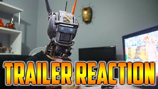 Chappie Official Trailer 2 2015  Hugh Jackman Robot Movie HD REACTION Trailer Reactions [upl. by Spooner]