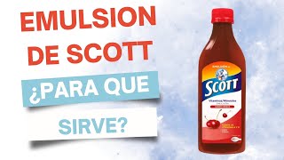 Emulsion de Scott  ¿Qué es y para qué sirve [upl. by Annairam]