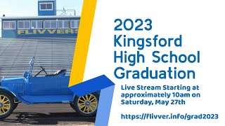 2023 Kingsford High School Commencement Ceremony [upl. by Esilehs]