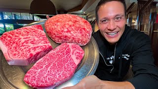 The SECRET of Japan’s Best Beef 🥩 MIYAZAKI A5 WAGYU  Champion Steak Teppanyaki [upl. by Cresida]