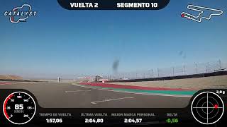 TRACKDAY AREGENTINA villicum 2024 Honda civic si combo basico [upl. by Ahtoelc261]