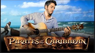 Pirates of the Caribbean Fingerstyle Guitar  Lucas Imbiriba [upl. by Sidnac638]