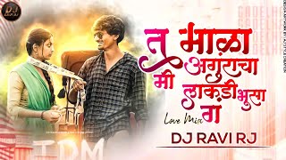 Tu Mala Anguracha  Love Mix  Ek Phool  तु मळा अंगुराचा मी लाकडी भुसा गं  DJ Ravi RJ Official [upl. by Gabriel911]