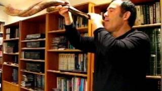 Mark Kerzner sounds 30 shofar blasts for Rosh Hashana 5772 [upl. by Casia]