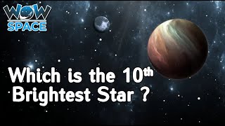 Which Is The 10th Brightest Star  Amazing Space Facts  Space Documentary  Wow Space [upl. by Thelma736]