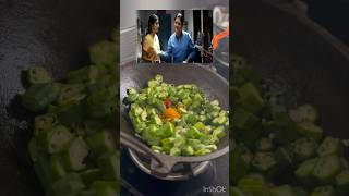 Urvashi Comedy ladies finger fry vendakkai curry funny video  vendakkaifry ladiesfinger urvashi [upl. by Refinnaj]