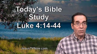 42 Luke 41444  Ken Zenk  Bible Studies [upl. by Leamsi]