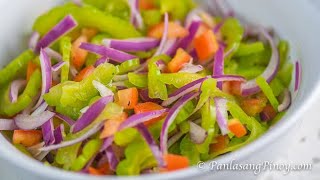 Ampalaya Salad  Panlasang Pinoy [upl. by Candra]