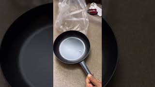 IKEA vardagen carbon steel pan unboxing [upl. by Salazar584]