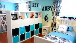 Decorating My Girls Shared Room on a Budget [upl. by Yrod545]