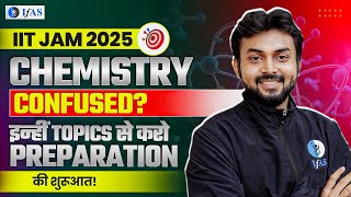 IIT JAM Chemistry 2025 Important Topics  Important Topics to Start IIT JAM Chemistry Preparation [upl. by Helm258]