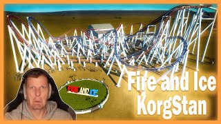 Fire and Ice  KorgStan 🎢 PLANET COASTER 🎠 Attraktion Vorstellung 574 [upl. by Angell705]