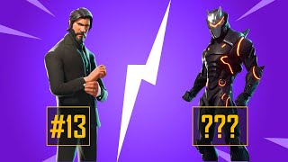 FORTNITE TIER 100 SKINS Ranked from WORST to BEST [upl. by Mordy]