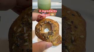 Just 3 Ingredients Bagel 🥯 in Air Fryer 😋 bagel airfryerrecipes easyrecipe ketorecipes [upl. by Atiseret220]