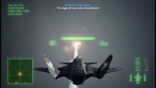 Ace Combat 7  Shinden II  Nagase Arc Mission 13  Bunker Buster [upl. by Saw]