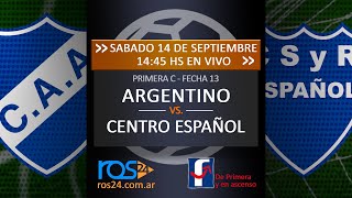 Argentino R vs Centro Español [upl. by Enitsyrk]