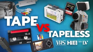 Tape vs Tapeless The Ultimate Guide to VHS Hi8 amp MiniDV [upl. by Esaele]