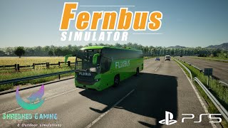 Checking out the new Interlink DLC and new patch  Fernbus Simulator PS5 [upl. by Oedama]