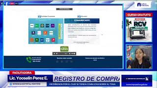 CURSO GRATUITO REGISTRO DE COMPRAS Y VENTAS RCV [upl. by Ambrosi716]