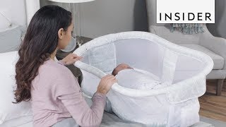 Bassinet Makes Nighttime Nursing Easy [upl. by Allebara]