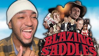 BLAZING SADDLES 1974  First Time Watching  Movie Reaction  Mel Brooks [upl. by Ninel486]