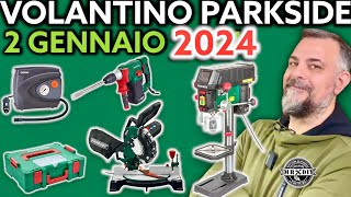 Volantino Parkside Lidl fai da te 2 4 gennaio 2024 parkside muscarella lidl attrezzi volantino [upl. by Dwan251]