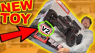 Massive NEW RC Stunt Car  Version 2 Arrma Outcast 8s EXB [upl. by Vories]