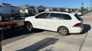 Salvage Auction Save  Turbo Diesel Volkswagen SportWagen TDI From Copart [upl. by Dylana]