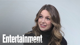 Supergirl Melissa Benoist Does EW Ice Breakers amp Emoji Impressions  Entertainment Weekly [upl. by Borman251]