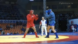 Aleksander Emelianenko Russia vs Alexei Knyazev Russia  Sambo Russia Moscow [upl. by Akemahc]