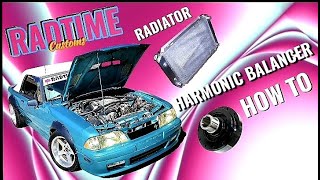 Harmonic Balancer How To for Fox Body Mustang [upl. by Arezzini]