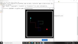 Python Turtle Game Development  How to add score to game [upl. by Merlina]