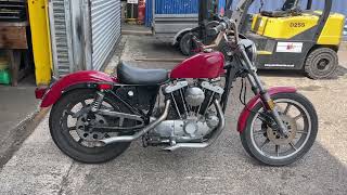 1979 Harley Davidson Ironhead Sportster 1000cc XLH Project Ref1019 [upl. by Nyltyak231]