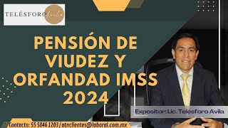 Conoce tus derechos Pensión de viudez y orfandad del IMSS explicada [upl. by Dodd640]