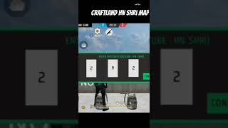 Craftland HN SHRI Map code 1v1 freefire shorts [upl. by Griffin]